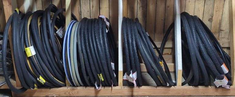 Assorted Lot of Bicycle Tires - Kenda, WTB, Panaracer, and More image