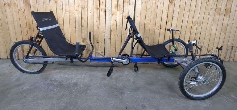 TerraTrike Rover 2-Person Recumbent Trike image