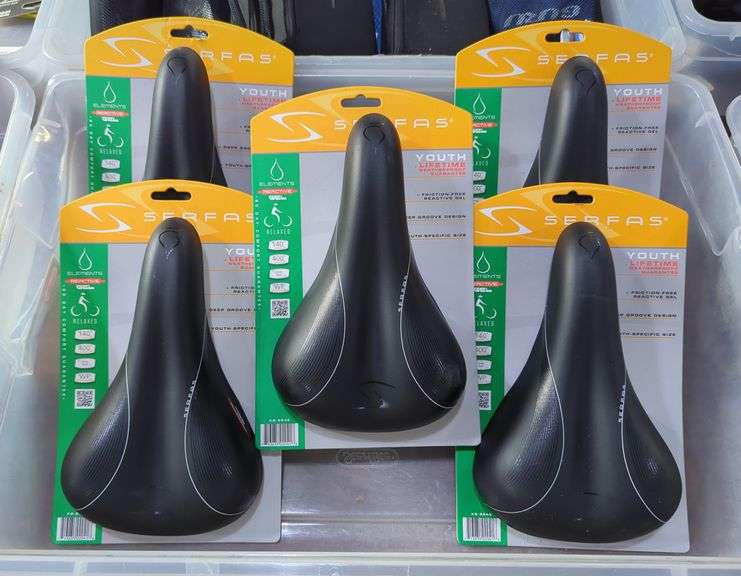 Serfas Youth Elements Reactive Gel Bike Seats, Qty 5 image