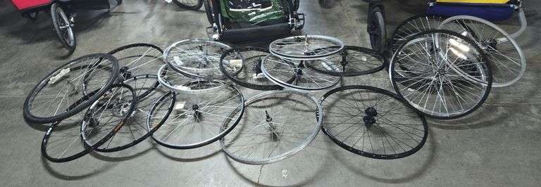 Bicycle Wheels, Approx Qty 18 image