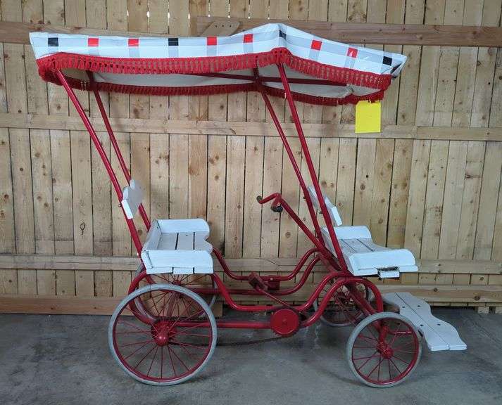 Vintage-Style Surrey Pedal Cart image