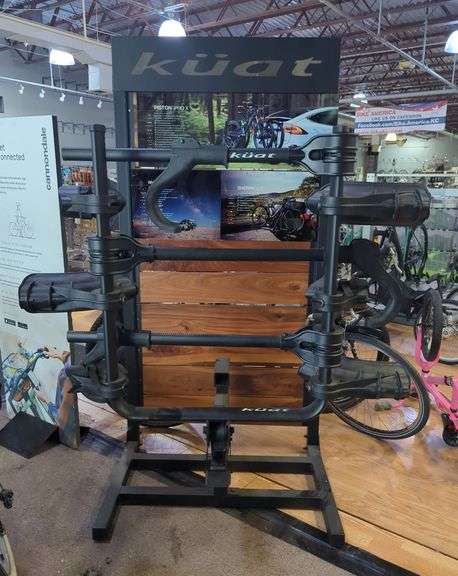 Kuat Transfer V2 Three Bike Wheel Held Platform Rack Includes Display Mount image