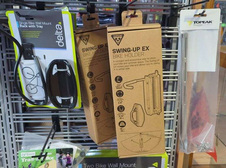 Topeak And Delta Bike Wall Mount Racks image