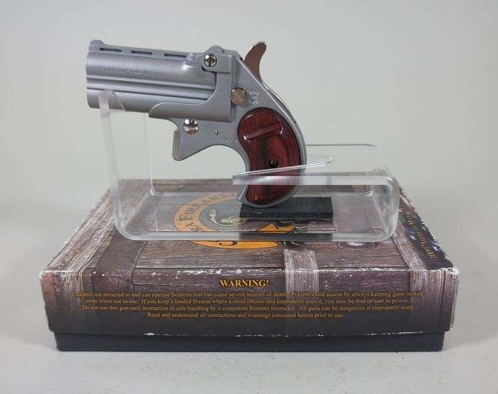 Cobra Firearms CB9 9mm Over-Under Derringer Pistol SN# CT171622, Paperwork, In Box image
