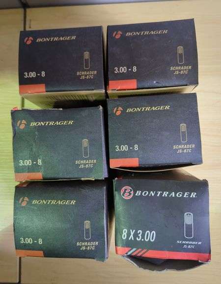 Bontrager Inner Tubes 3.00-8 Schrader JS-87C, Qty 6 image
