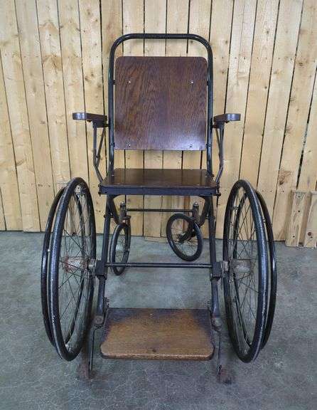 Vintage Rolling Wheelchair image