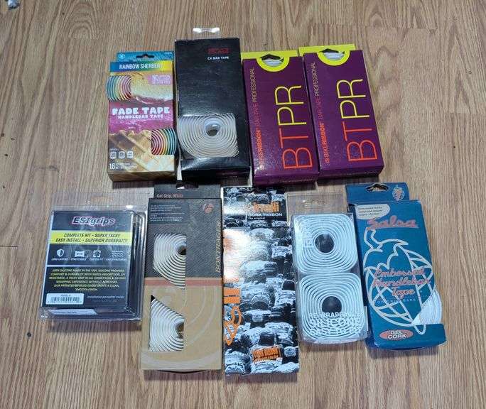 Bicycle Handlebar Tape Including Bikeribbon, Cinelli, Salsa, and More, Total Qty 11 image