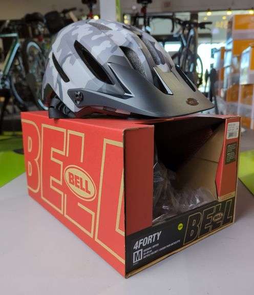 Bell 4Forty MIPS Bicycle Helmet, Medium, Gray Camo image