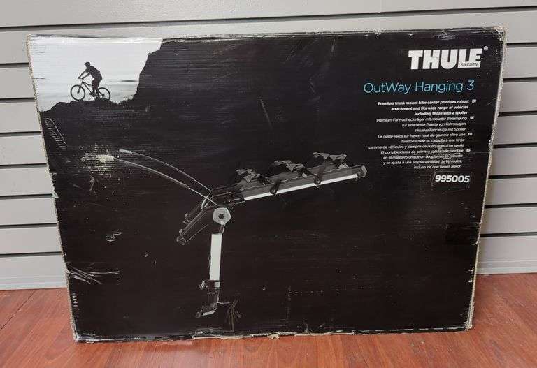Thule OutWay Hanging 3 Trunk Mount Bike Carrier image