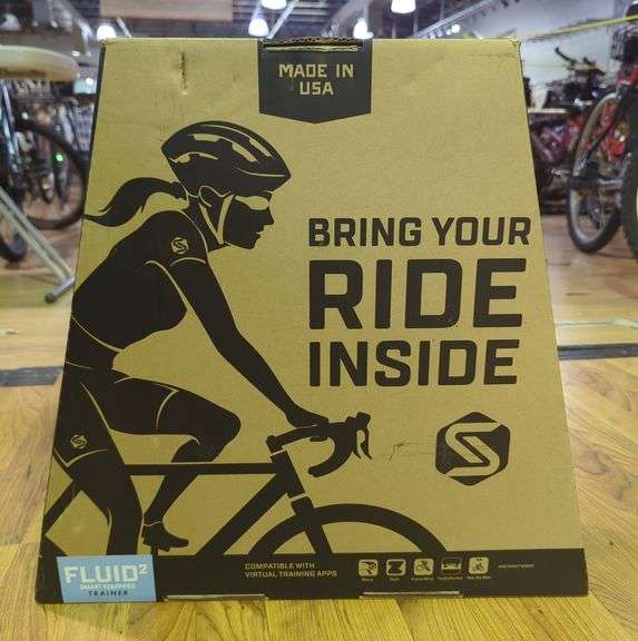 Saris Fluid 2 Smart Equipped Bike Trainer image