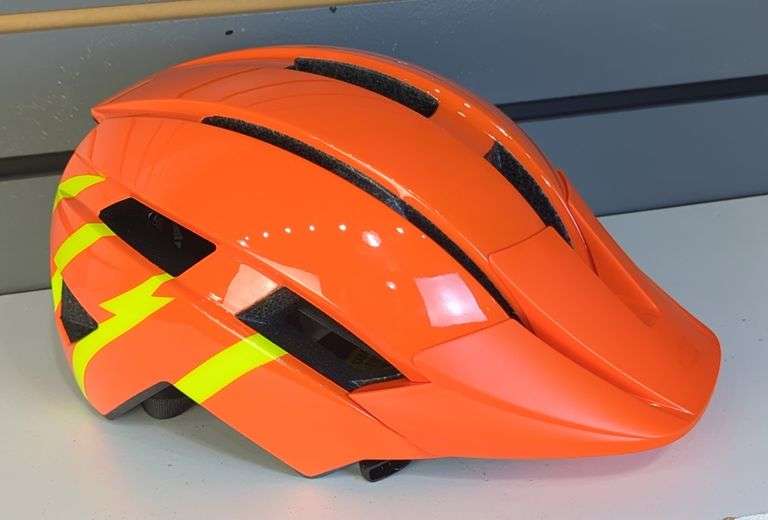 Bell SideTrack II MIPS Youth Helmet, Orange/Yellow image