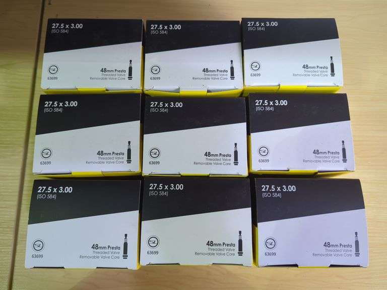 Sunlite Bike Inner Tubes, 27.5 x 3.00, Approx Qty 9 image