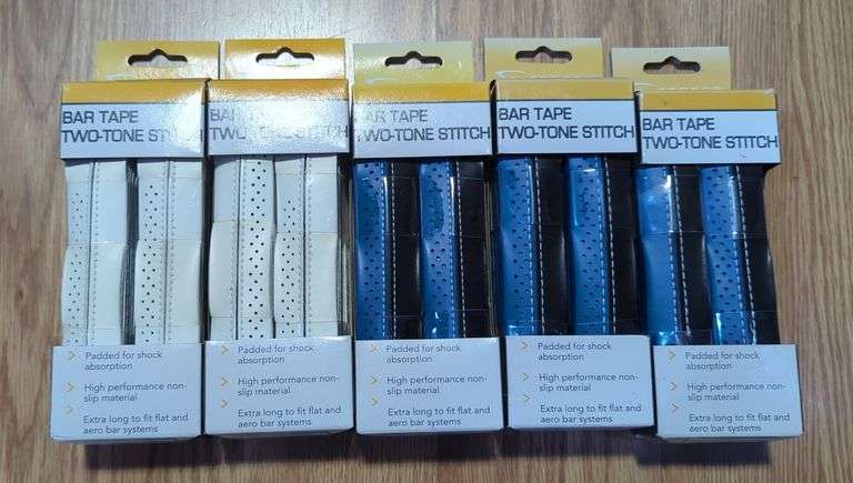 Serfas Two-Tone Stitch Bar Tape, Qty 5 image