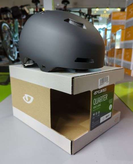 Giro Quarter Cycling Helmet, Adult Large,Matte Black image