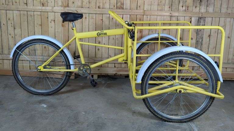 Jose Cuervo Branded Promotional Delivery Tricycle With Cargo Area image