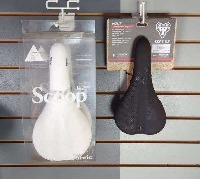 Fabric Scoop Shallow Elite And WTB Volt Bike Saddles/Seats image