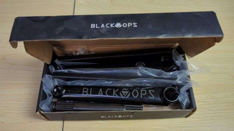 Black Ops Stomp Gro-Mo Crankset 3-Piece BMX image