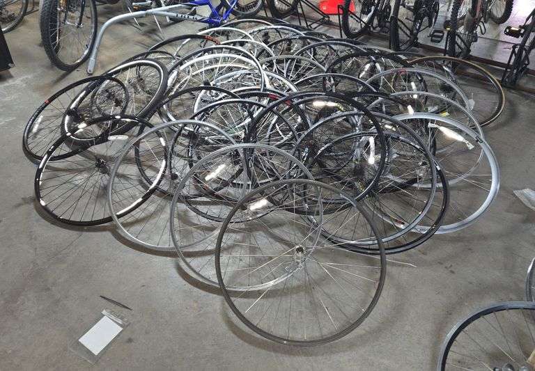 Bicycle Wheel Collection, Approx Qty 43 image