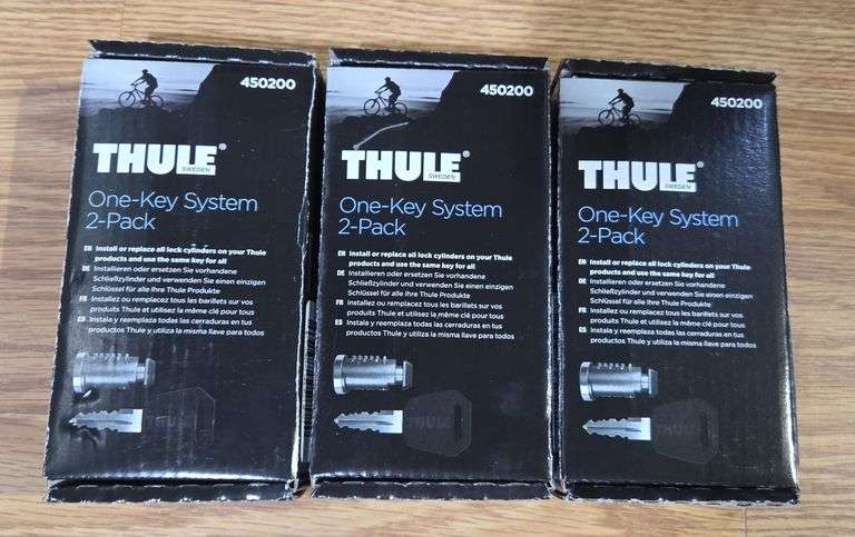 Thule One-Key System 2-Pack, Qty 3 image