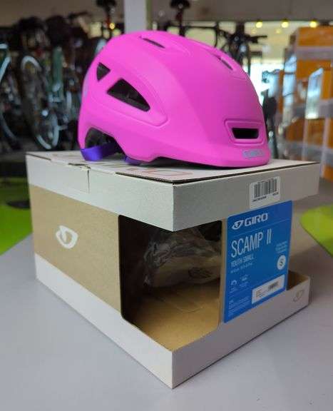 Giro Scamp II Cycling Helmet, Youth Small Pink image