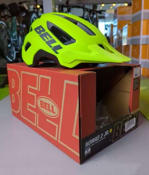 Bell Nomad 2 Jr MIPS Youth Bike Helmet, Matte Hi-Viz Yellow, Size Y (52-57cm) image