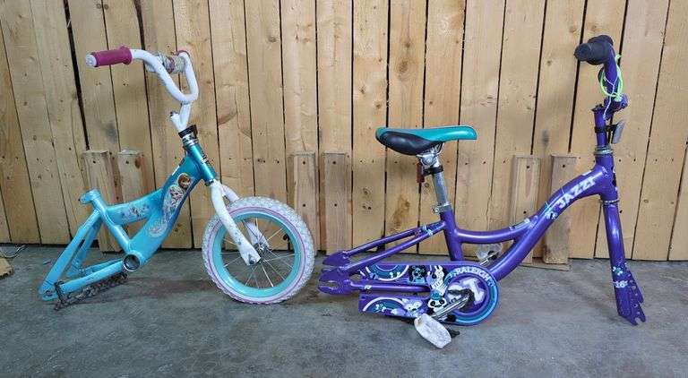 Raleigh Jazzi and Huffy Frozen Children's Bikes image