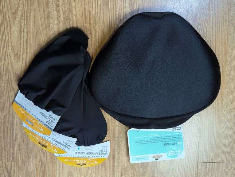 Cloud-9 Gel Seat Cover And Serfas Waterproof Covers, Total Qty 4 image
