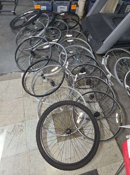 Bicycle Wheels, Approx Qty 22 image