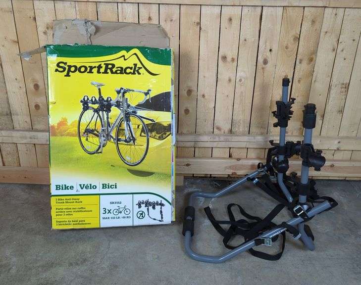 SportRack 3-Bike Anti-Sway Trunk Mount Rack SR3152 image