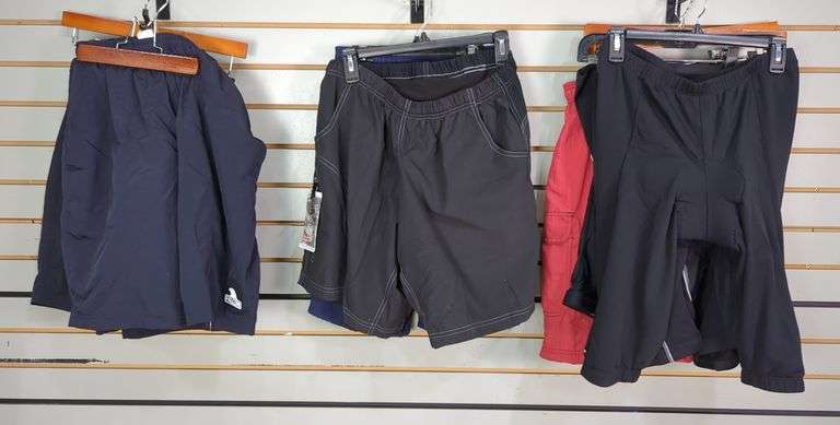 Men's Athletic Shorts, Sizes L-XL, Qty 8 image