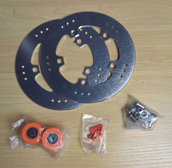 Emjo Brake Disc Rotors And Hardware Set image