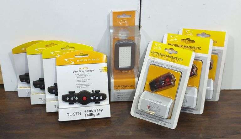 Serfas Bicycle Lights, Qty 8 image