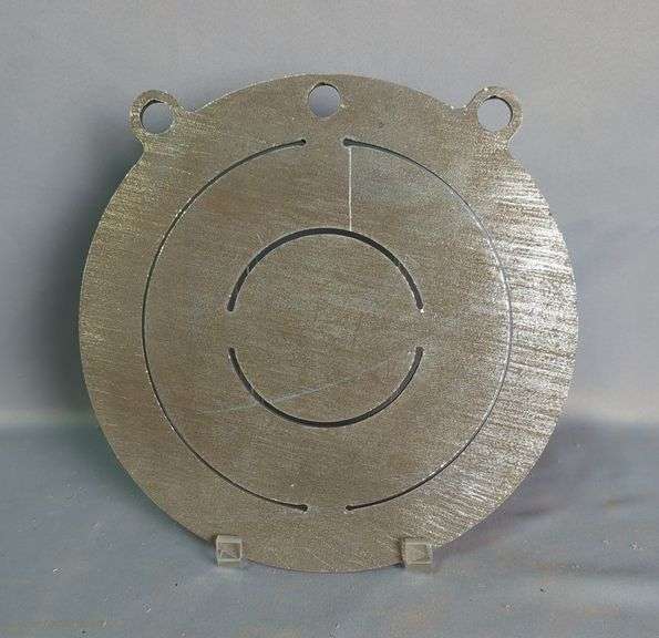 Metal Target Gong, 11.5" X 11.5", Stand Not Included image