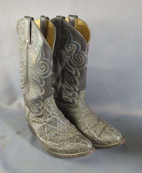 Tony Lama Mens Cowboy Boots, Size 8.5D image