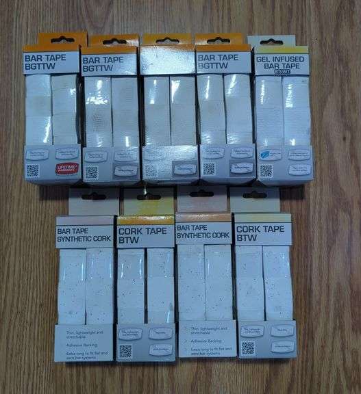 Serfas Cork, Synthetic, And Gel Bar Tapes, Qty 9 image