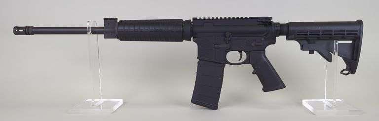 Smith & Wesson M&P 15 5.56 Nato  Rifle SN# TU33968, Adjustable Stock image