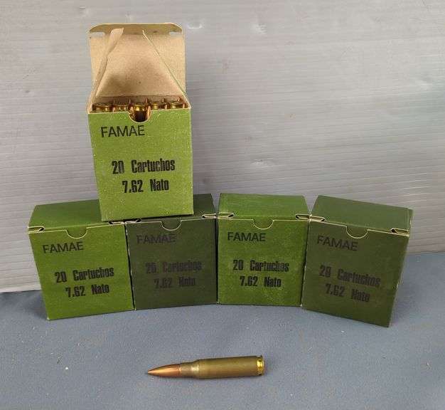 FAMAE 7.62 NATO Ammo, Approx 100 Rds, Local Pick Up Only image