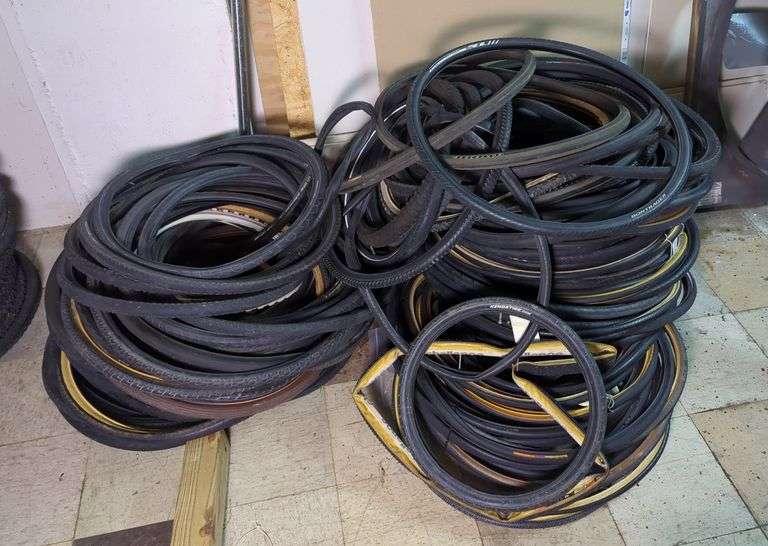 Assorted Used Bicycle Tires image