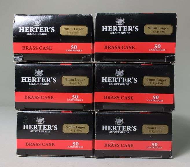Herter's Select Grade 9mm Luger Ammo, Approx 300 Rds, Local Pickup Only image