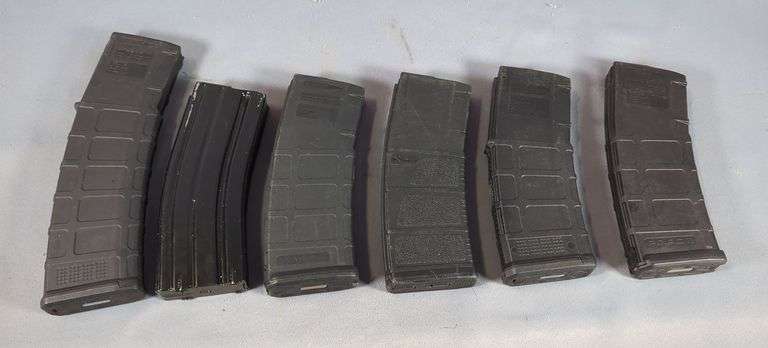 5.56x45 Mags, Includes Pmag, MFT, And More, Total Qty 6 image