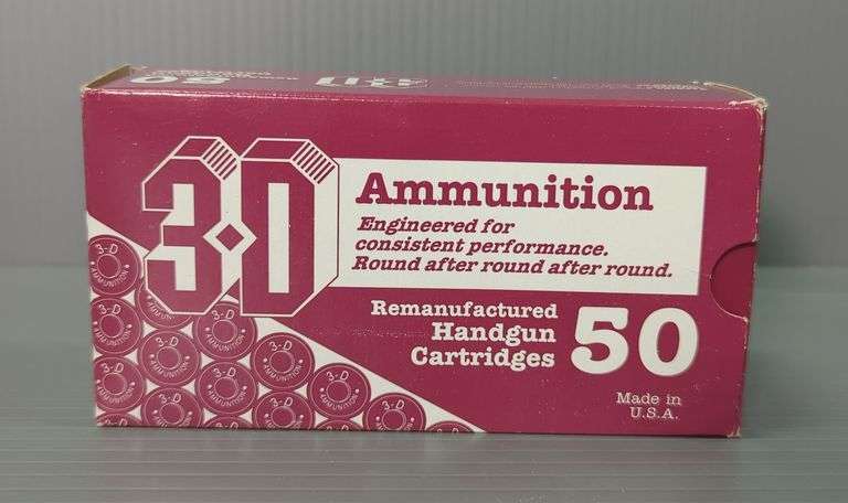 3-D Ammunition .357 Mag Ammo, Approx 49 Rds, Local Pickup Only image
