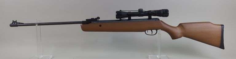 China/ Crosman Vintage NP Model 30021 .177 Cal Air Rifle SN# 013X28144, Center Point 4x32 Scope, Nitro Piston, Fiber Optic Front And Rear Sights image