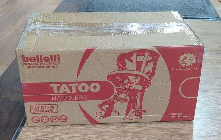 Bellelli Tatoo Handlefix Bicycle Seat image