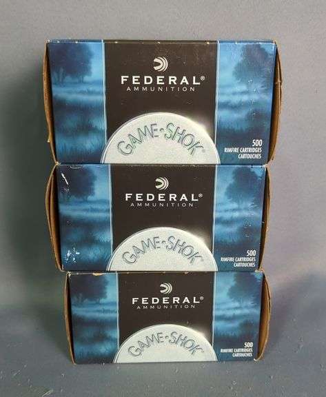 Federal .22 LR Ammo, Approx 1500 Rds, Local Pickup Only image