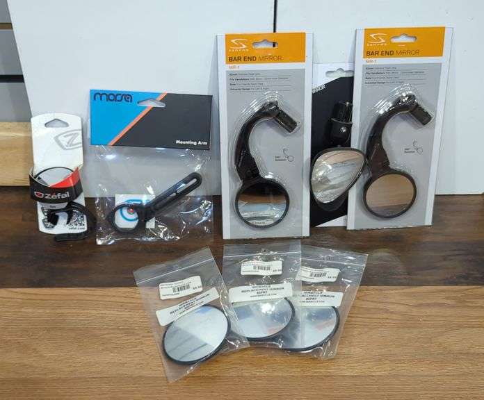 Bicycle Mirrors Assortment And Marsa Mounting Arm image