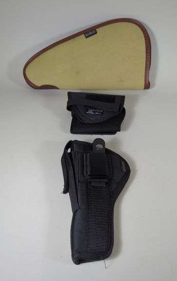 Red Head Handgun Case, With Bulldog Holster And AH-1 Conceal And Carry Holster image