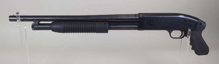 Maverick Arms Model 88 12 ga Pump Action Shotgun SN# MV0893700, 18.5" Bbl, For 2 3/4" And 3" Shells, image