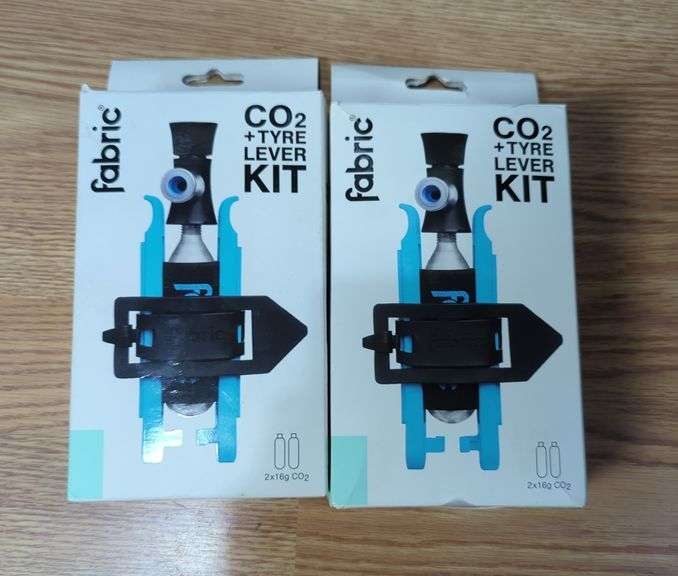 Fabric CO2 + Tyre Lever Kits, Qty 2 image