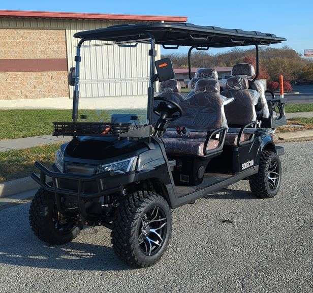 2025 SD Lanch SDLGC100 Six Person Golf Cart, Unused, See Photo Gallery For Video image