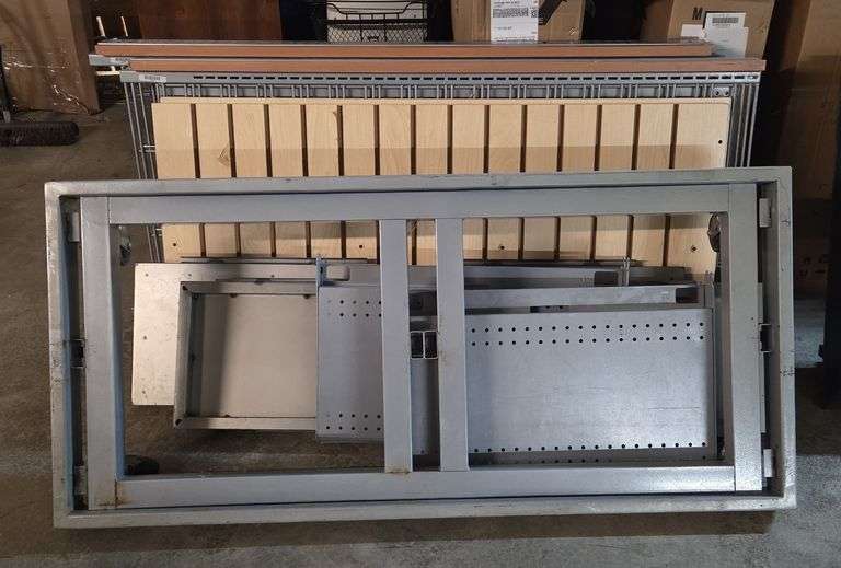 Metal and Wood Retail Display Unit image